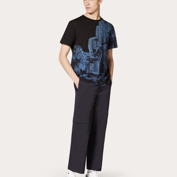 VALENTINO INFINITE CITY T-SHIRT Size S - Picture 4 of 5